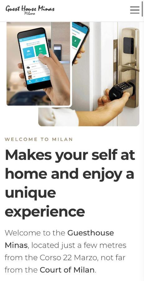 Guest House Minas Milan Exterior photo